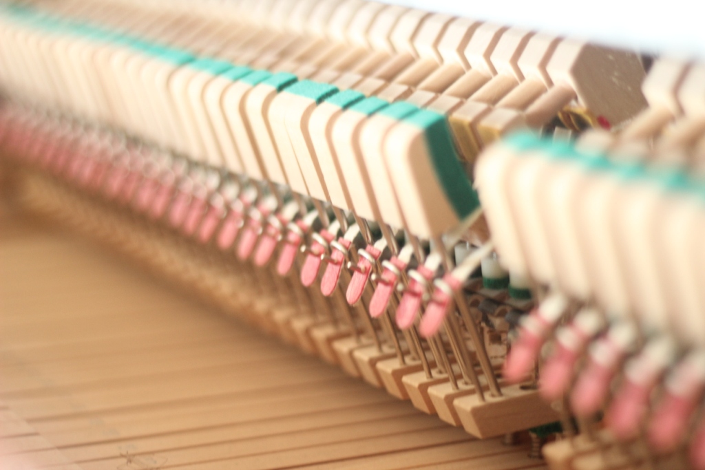 Upright Piano Action Little Valley Piano Service, LLC
